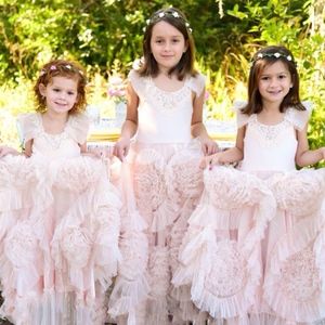 Best Fairy Dust Wishes Dresses Gorgeous Blush Pink Flower Girl Dress Size 6 Poshmark